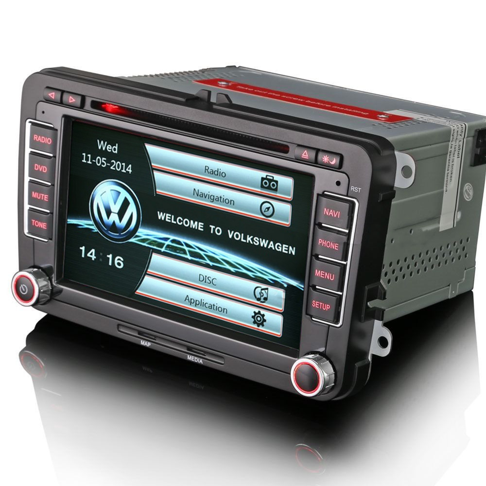 VW Caddy Golf Mk5 Transporter Radio Direct Fit Stereo RNS