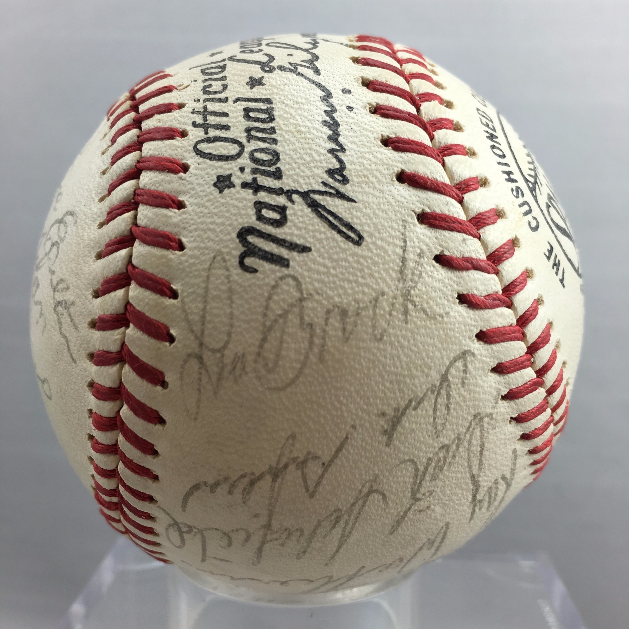 1968 St. Louis Cardinals NL Champions Team Signed Baseball Roger Maris PSA DNA | eBay