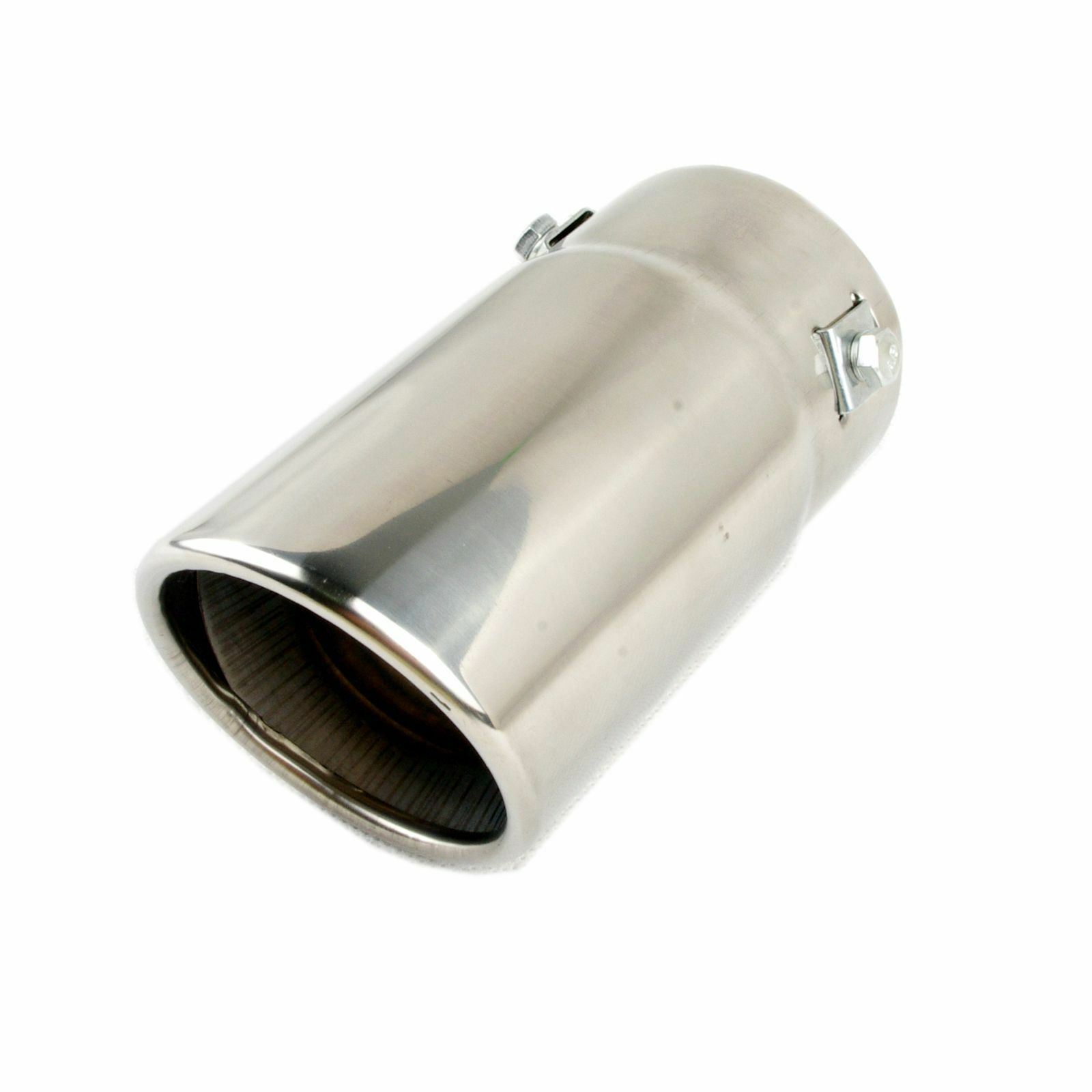 Stainless Steel Chrome Effect Fit 1.5-2 inch ⌀ Car Muffler Tip Exhaust Pipe