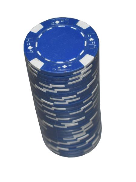 1000 Gray 8 Stripe Clay Composite Poker Chips 11.5gr GREAT DEAL *