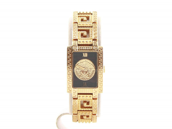 gianni versace watch gold plated