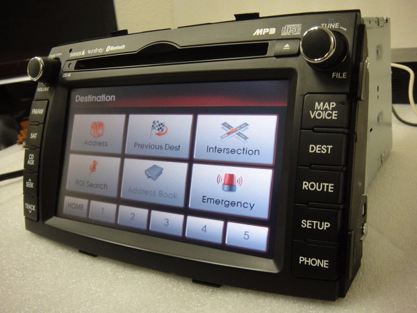 2011-2013 KIA Sorento Radio AM/FM CD Player Receiver W/ Navigation 