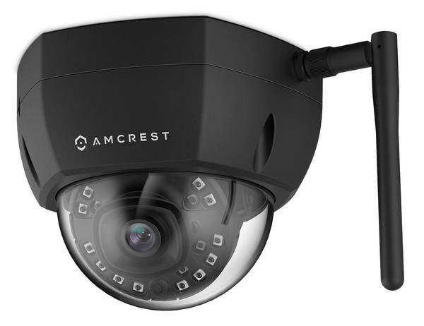 Amcrest ProHD Outdoor 3MP WiFi Vandal Dome Security Camera IP3M-956B REFURBISHED