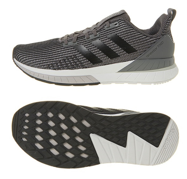 Adidas Men QUESTAR TND Training Shoes Running Gray/Black Sneakers Shoe  DB1614 | eBay