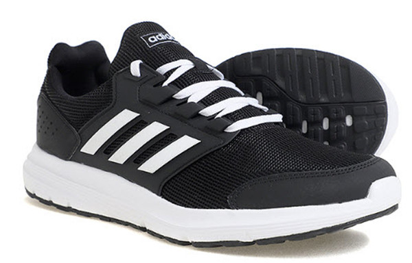 Adidas Men GALAXY 4 Shoes Running Black 
