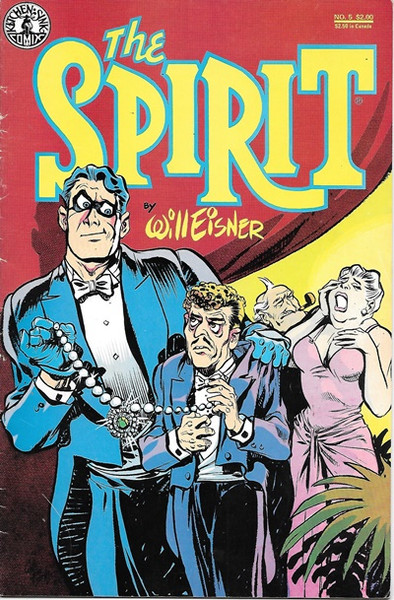 Details About The Spirit Comic Book 5 Will Eisner Kitchen Sink Press 1984 Fine