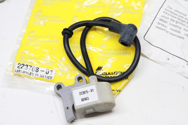 OEM McCulloch Chainsaw Electronic Ignition Coil Module 223708 Pro Mac 10-10 610