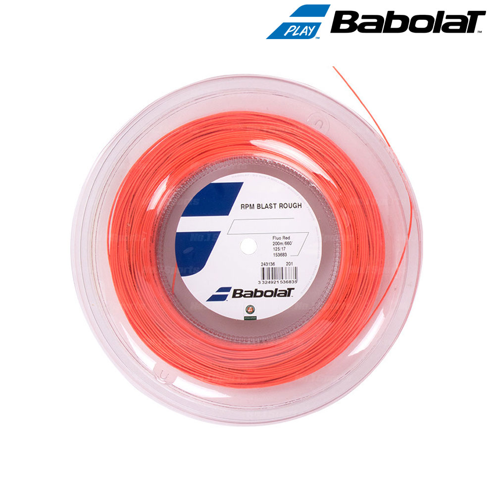 Babolat 153679 RPM Blast Rough 17 Gauge Tennis String 660ft Yellow for sale online 