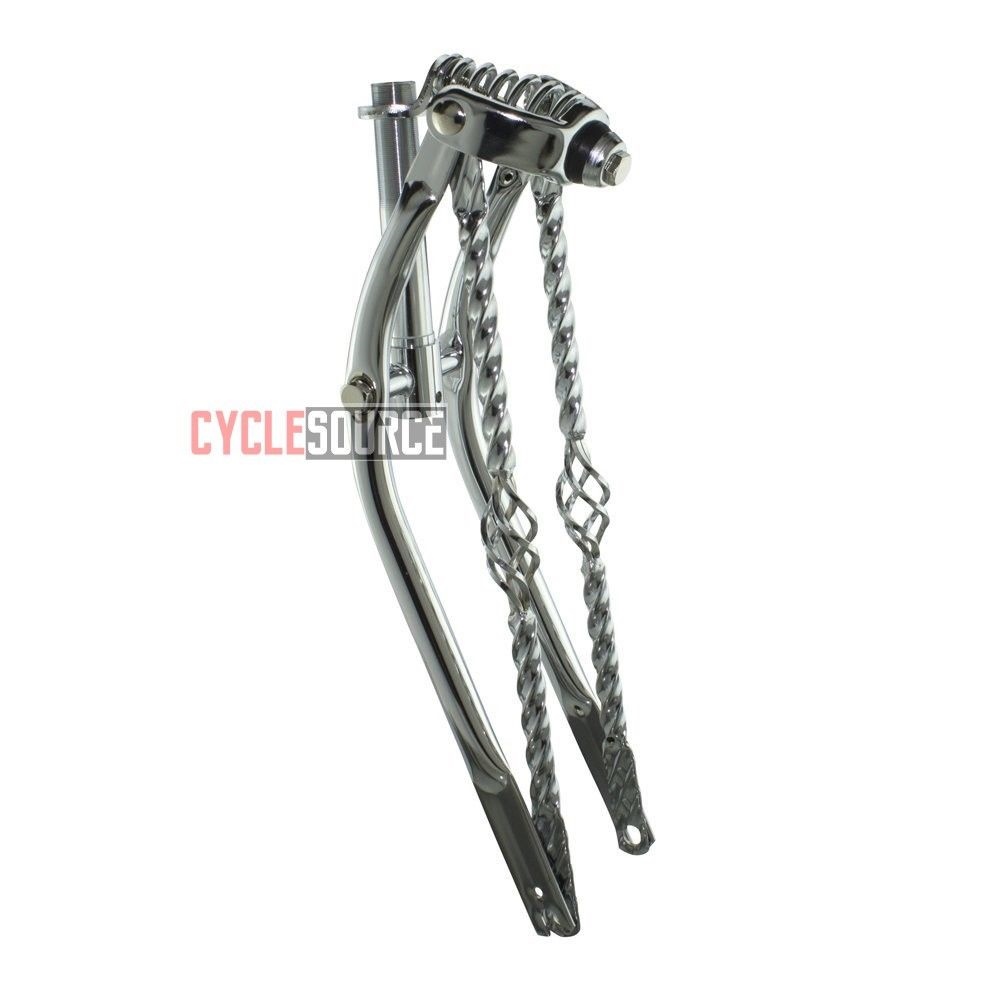 Fenix Cycles 20 Classic Spring Fork 1 with Flat Twisted Bars Chrome
