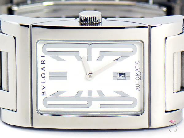 BVLGARI Rettangolo Stainless Steel Automatic Mens Watch. REF. RT45S SS ...