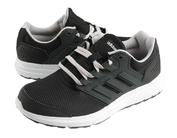 Adidas Women Galaxy 4 Training Shoes Running Black White Sneakers Shoe  B43837 | eBay