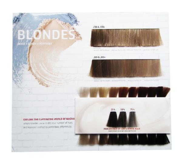 Wella Magma Color Chart - Wella Professionals Magma By Blondor All Shades.....