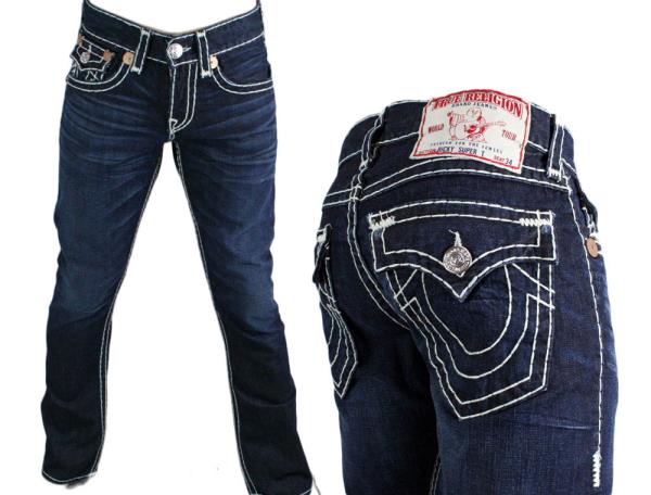 True Religion Jeans Men's Ricky Super T 