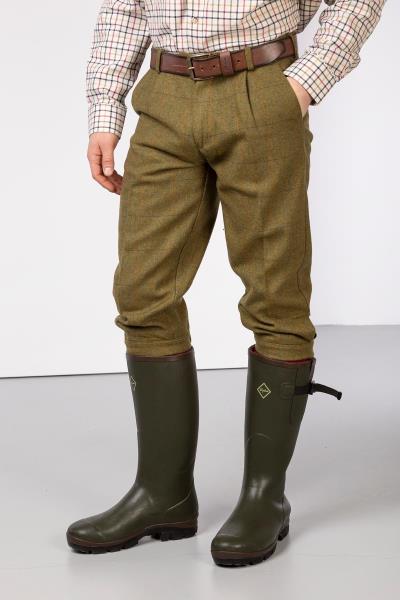 Men/'s Breeks Huntsman Derby Carreaux Tweed Tir Chasse Cropped Court Pantalon
