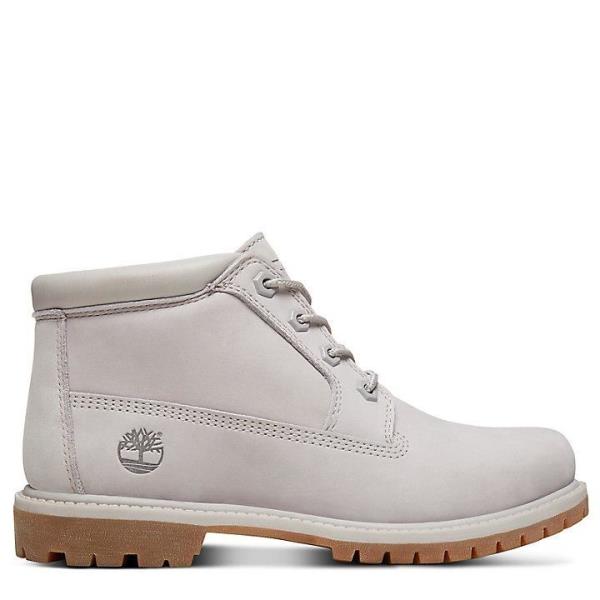 pale grey timberland boots