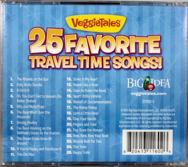 25 favorite travel time songs
