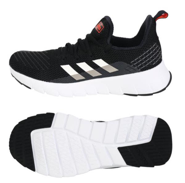 Adidas Men Asweego Shoes Running Black 