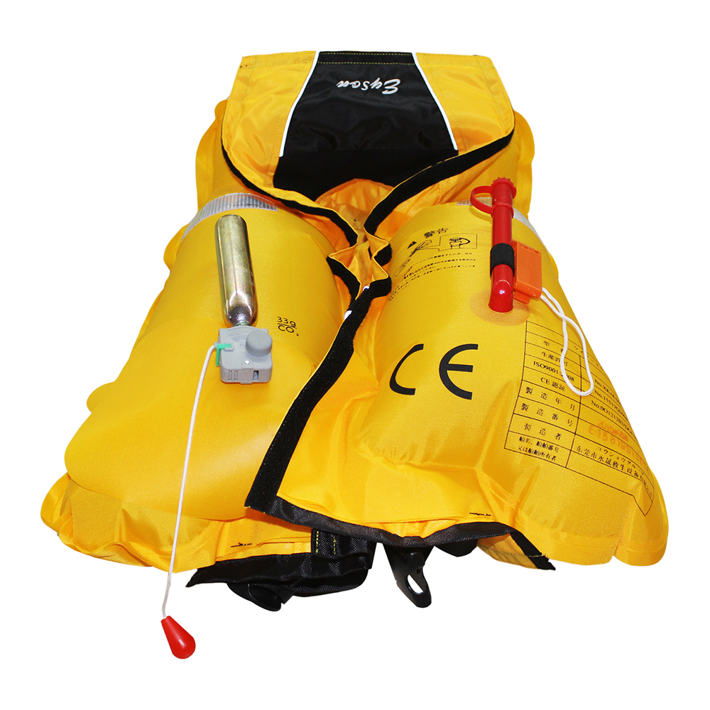 A+Premium Quality Manual Inflatable Life Jacket Life Vest Slim PFD for ...