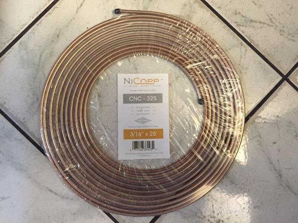 AGS Company CNC-163KIT NiCopp EZ-Fit Complete Brake Line Replacement Kit