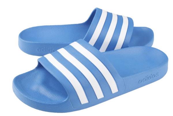 adidas blue sandals