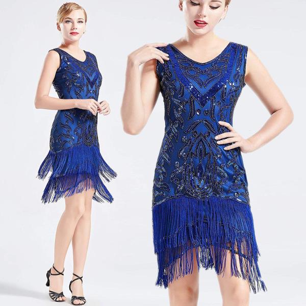 gatsby blue dress