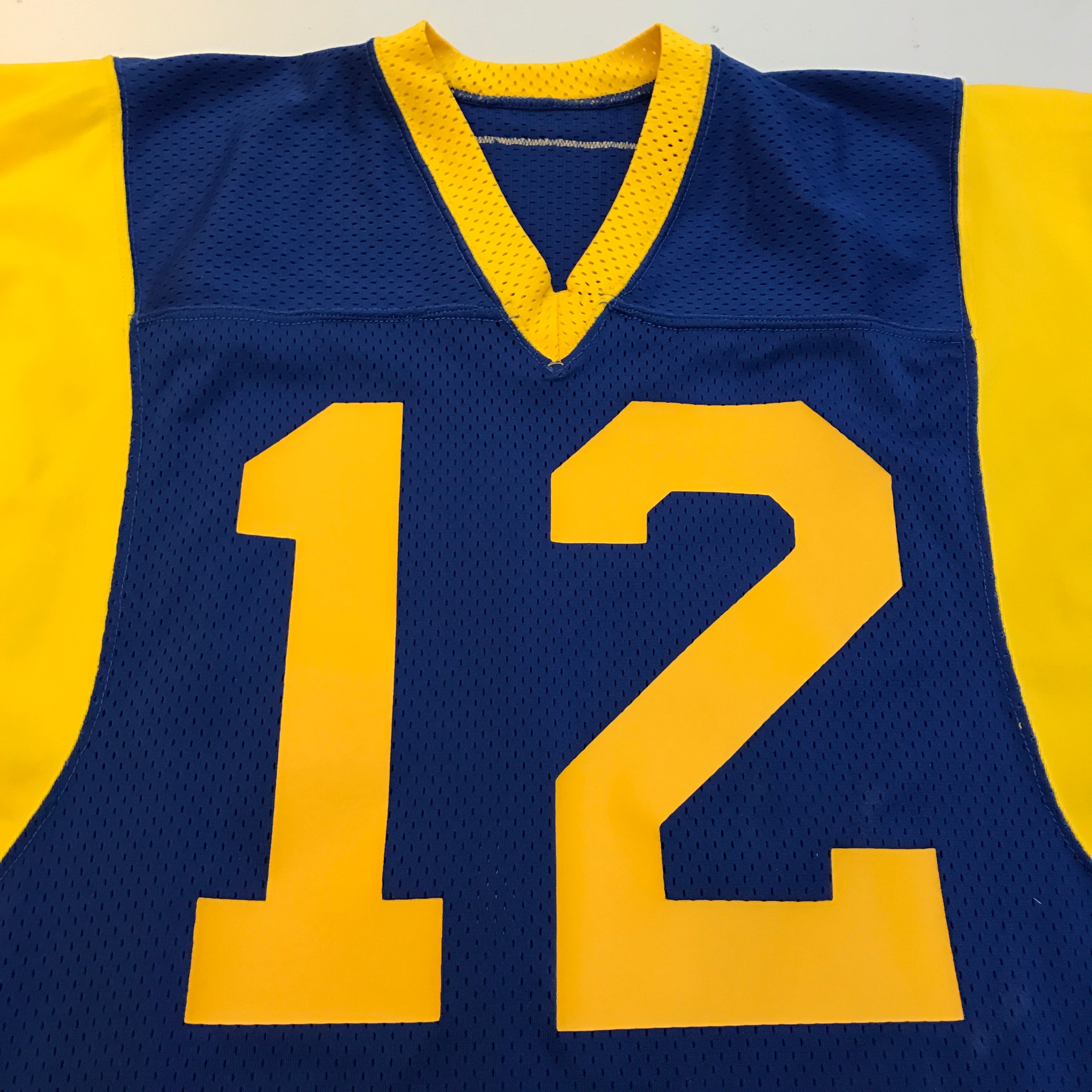 Rare 1977 Joe Namath Game Used Los Angeles Rams Authentic Sand-Knit ...
