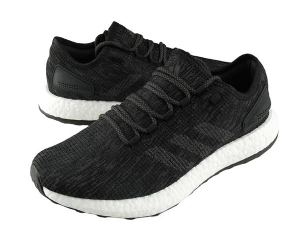 adidas men's pureboost running shoes black