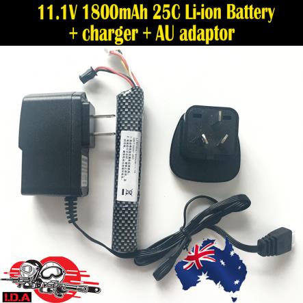 Upgrade 11.1v 1800mAH Li-ion Battery GEL BALL BLASTER SCAR M4 G36 MKM2