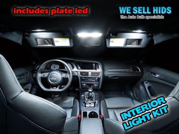 Details Zu 16x Audi A4 B8 A5 Interior Led Bulbs Kit Xenon White Interior Lights Bulbs Kit