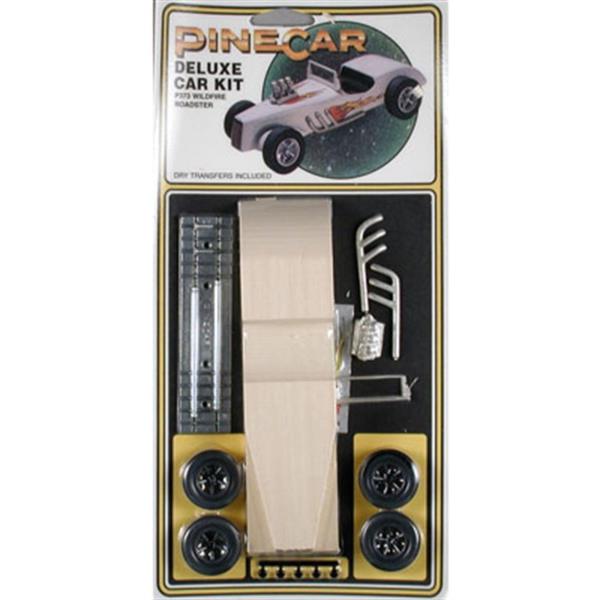 Pinecar Pinewood Derby Car Kit Wildfire Roadster P373 