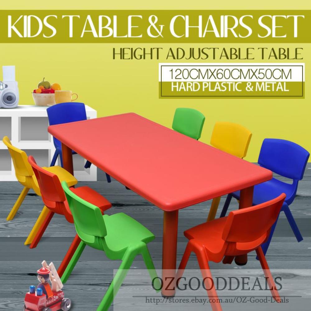 red kids table