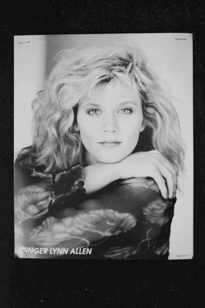 Ginger Lynn Allen 8x10 Headshot Photo W Resume Adult Films Rare Ebay 