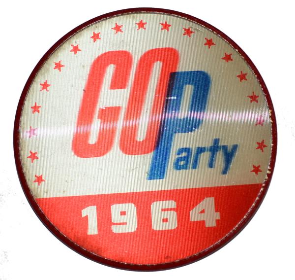GOP The Red Party Russian Anti President Donald Trump 2-1/4" Pin Pinback Button