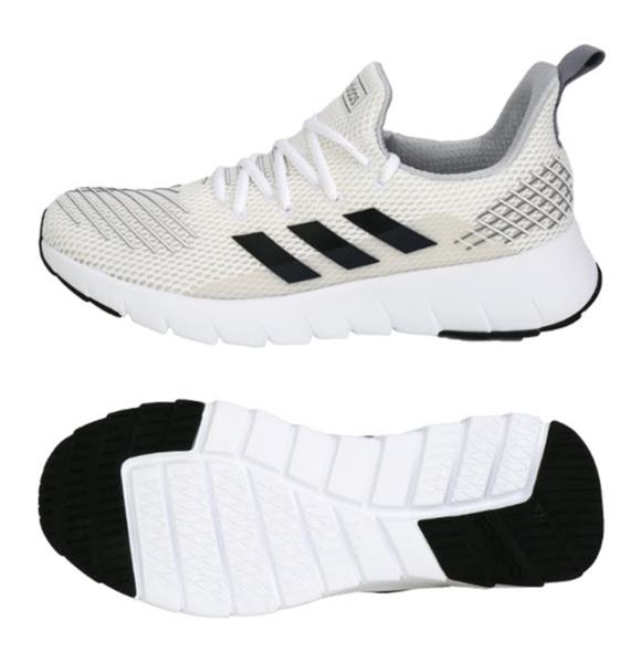 adidas mens black and white sneakers