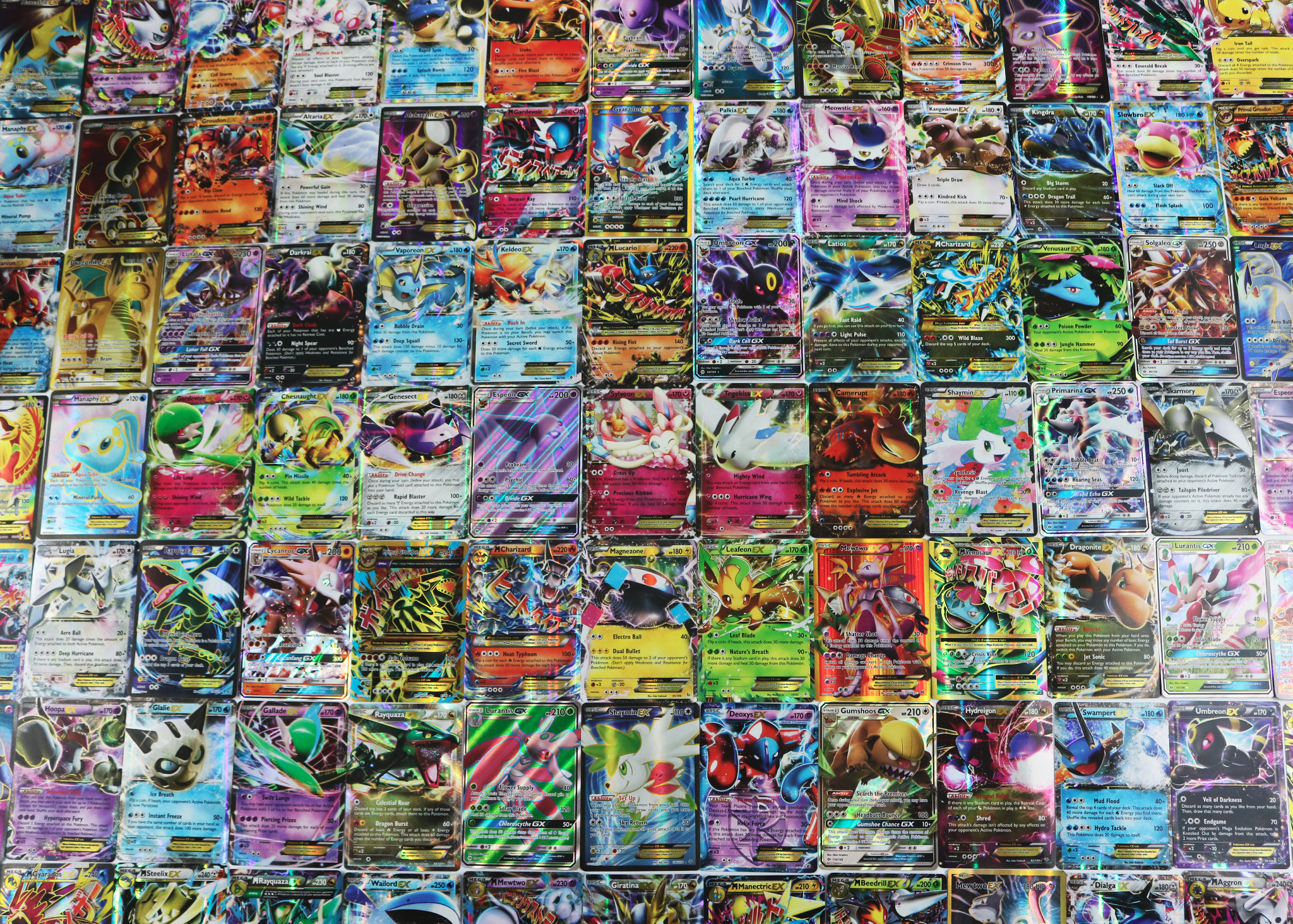 Ex,Gx,rainbow,or full art Pokemon 35 card lot mystery pack 1 hit guarantee