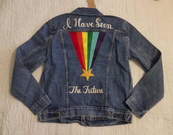 levi's pride trucker jacket