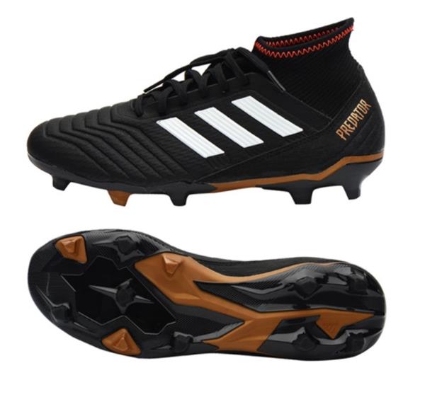 Adidas Men Predator 18.3 FG Cleats Soccer Black Football GYM Shoes Spike  CP9301 | eBay