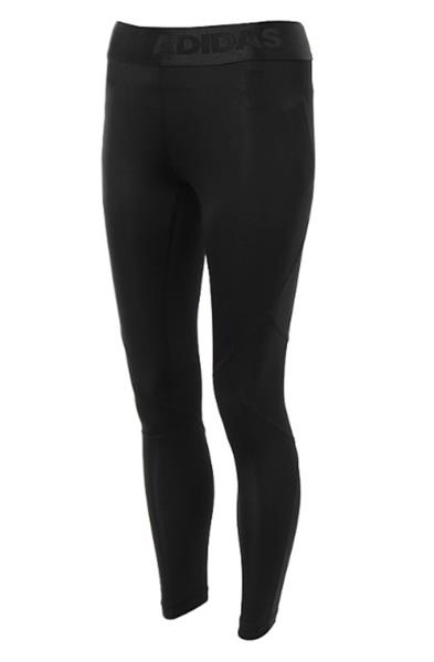 Adidas Women Alphaskin Sports L/S Tight Pants Black Training Yoga Jersey  CF6554 | eBay