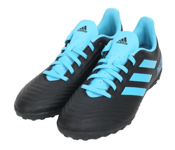 Adidas Men Predator 19.4 Turf Cleats Futsal Blue Soccer TF Boots Spike ...