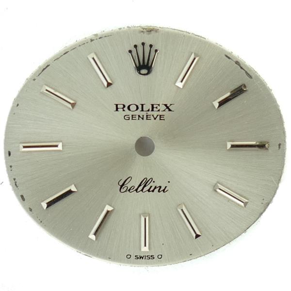 ROLEX GENEVE CELLINI SILVER PLATED DIAL 