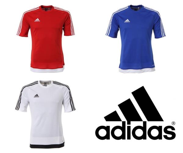 NWT Adidas Men Estro 15 Climalite Top Soccer Futball Fitness Jersey S/S  S16149 | eBay
