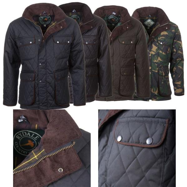 quilted wax jacket mens