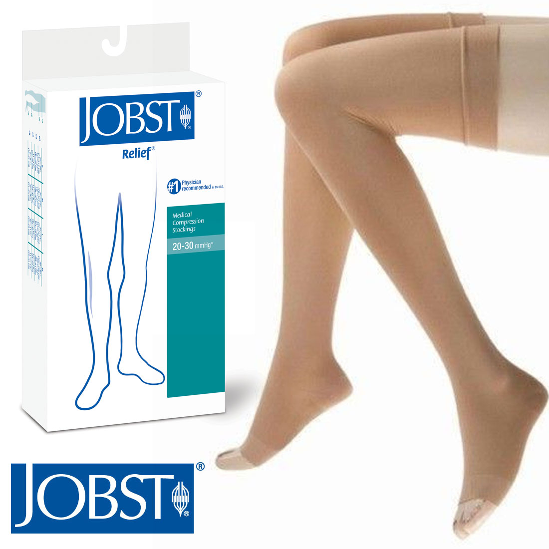 Jobst Relief Size Chart