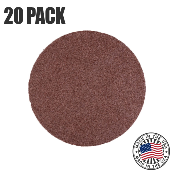9 Inch 100 Grit Adhesive Back Aluminum Oxide Metal Sanding Discs 5 Pack