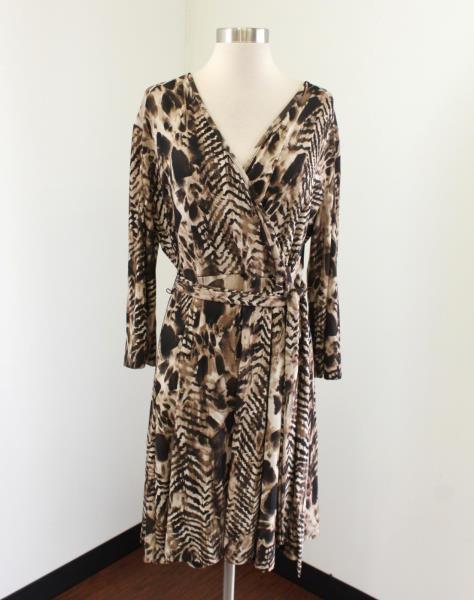 Cheetah Wrap Dress Sale Online, UP TO ...
