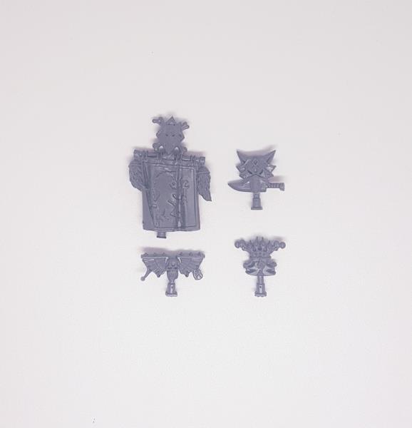 Space Marine Warhammer 40k Space Wolves Backpack Totem Bits x4