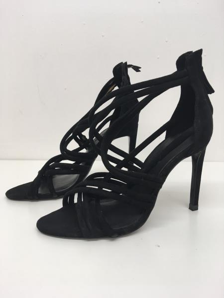 faux suede strappy sandals