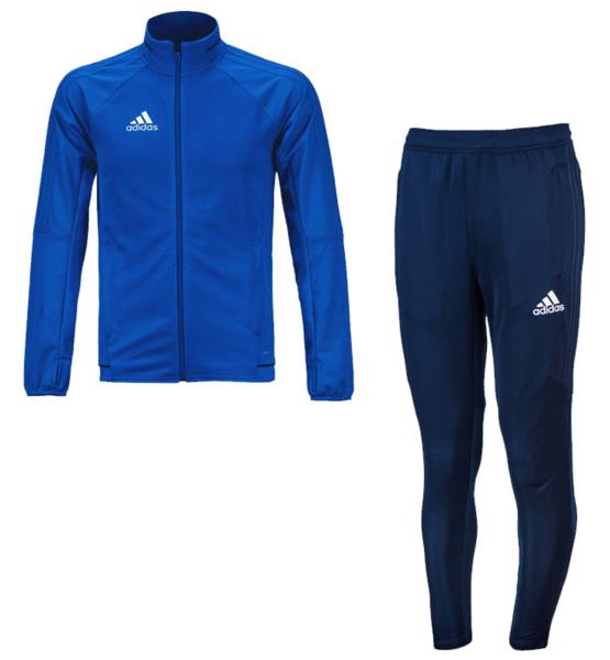 navy blue adidas suit