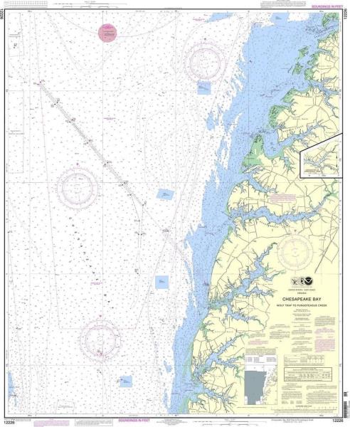 Chesapeake Bay Marine Charts