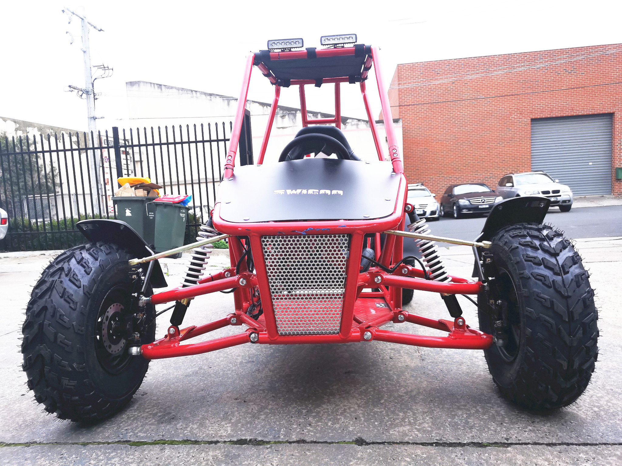 200cc off road single seat full size adult dune buggy 1 forward/1